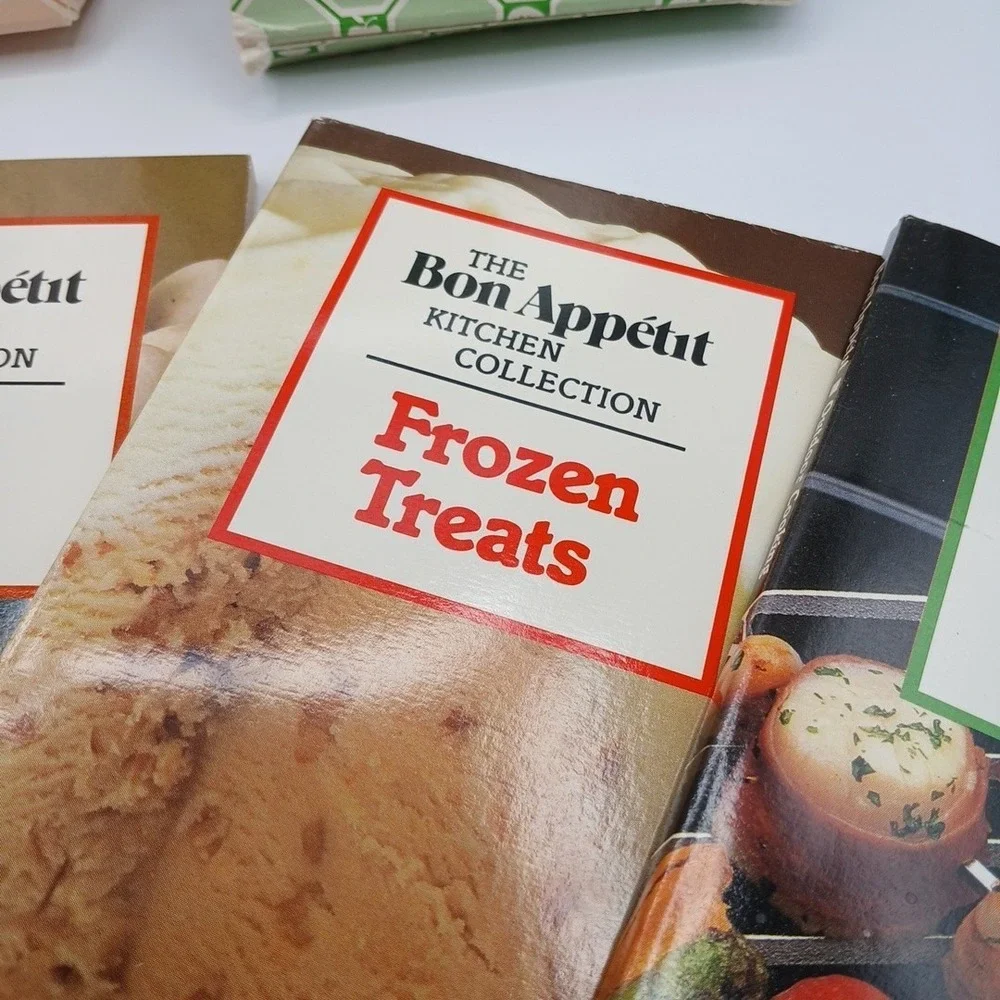 Bon‎ Appetit The Kitchen Collection Lot Cookbooks x8 Homestyle & Vol 2 VTG NOS